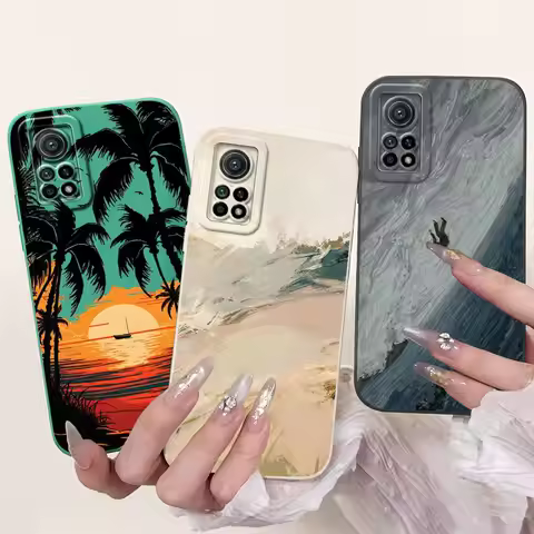 For Xiaomi Mi 10T 5G / Mi 10T Pro 5G Fashion Printed Phone Case For Xiaomi Mi10T 10 T Pro Jelly Sili