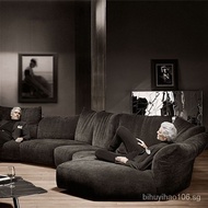 Petal Sofa Italian Minimalist Fabric Function Curved Living Room Shaped Creative and Slightly Luxury Nordic Designer Corner