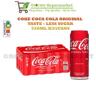 Coke Original Taste (320ml x 24cans ) - Grocery Supermarket