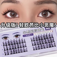 magnetic eyelash eyelash extension BQI Little Devil False Eyelashes Thick Light Natural Single Clust