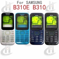 Full Mobile Phone Housing Battery Cover Case + English Keypad Repair parts For Samsung Galaxy B310E 
