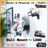 Wall Mount For Lego Star Wars Ghost & Phantom II (75357)