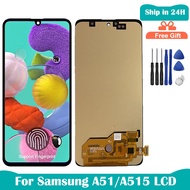 Super AMOELD For Samsung A51 LCD Display Touch Screen Digitizer For Samsung A515 SM-A515F LCD Screen