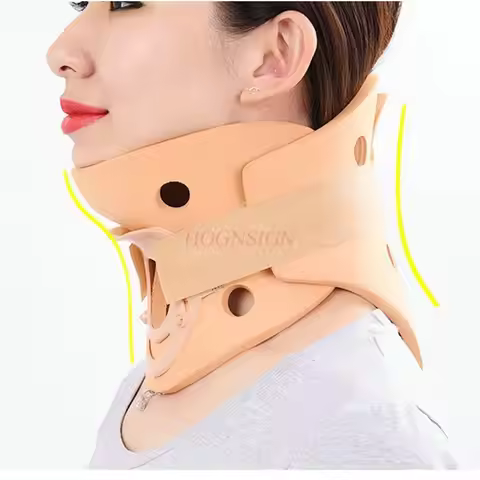 neck corrector neck traction Adult Neck Support Polymer Soft Fixed Necks Orthosis Cervical Cervix Fr