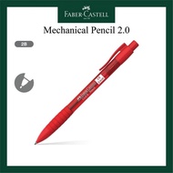 Faber Castell Mechanical Pencil 2.0 2B Bar Red