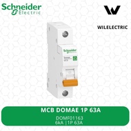 - MCB Schneider DOMAE 1 phase / 1P 63A / 63 a C63 / C 63 Merlin Gerlin