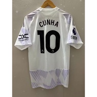 25-26 CUNHA SESKO GARNACHO MAINOO Player edition Away Top Quality Soccer Jersey custom Football T-sh