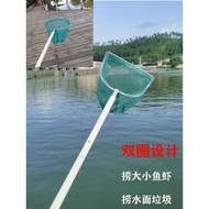 Solid Frame Dip Fishing Net Pocket Fishing Net Wooden Handle Fishing Net Dipper Dip Fishing Net Shri