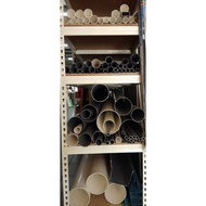 6" PVC PIPE / PAIP AIR PLASTIK (Grey or White) 1 feet