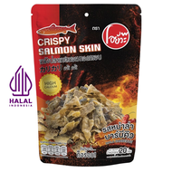 Camilan Kulit Salmon Oyua Crispy Salmon Skin