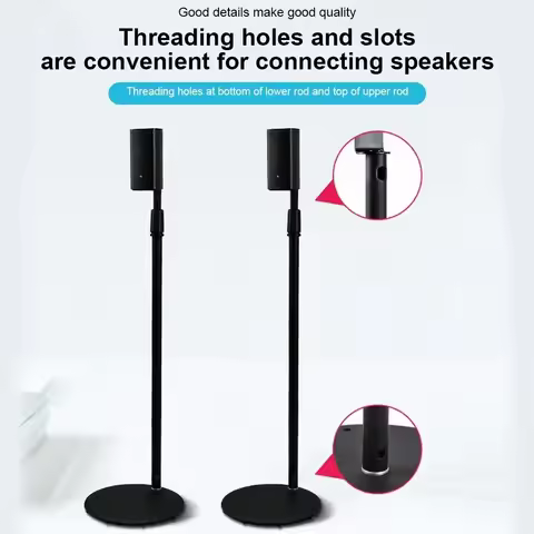 2Pcs Speaker Floor Stand for Samsung Q990D Q990F Q990C Q930F Q930D Speaker Sound Bar Adjustable Spea