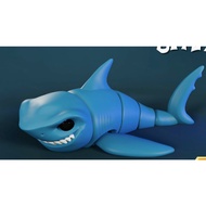 Cuero Monster laut Megalodon Artikulasi ikan hiu Megalodon
