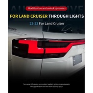 Toyota Land cruiser FJ300 LC300 2022 2023 2024 rear led tail lamp light trunk garnish taillamp fog L