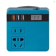 120W Lithium Battery Inverter Multifunction Lithium Tools Battery Inverter 21V to 220VAC Inverter Du