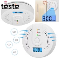 CO Alarm Monitor, Independent Sensor High Sensitivity Carbon Monoxide Detector, Independent LED Disp