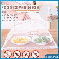 B.L. 1pc White Mesh Food Cover Anti-Fly Vegetable Cover Foldable Mesh Screen
