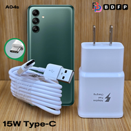 ที่ชาร์จ 15W Type-C BDFP Samsung ซัมซุง A04s ชาร์จด่วนรวดเร็ว สายชาร์จ 3A 1/2m หัวชาร์จ Usb-A US สีข