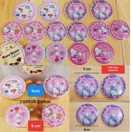 TF308 hello kitty melamine cup lid 3.25" in (8CM) and 3.5" in (9CM) ECONOMICAL