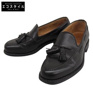 二手 Berwick 流蘇樂福鞋，女款，黑色， 5， 5