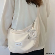 New Nylon Waterproof Dumpling Bag Student Shoulder Bag Crossbody Bag