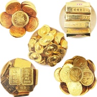 Gold Gold Coin Chocolate Gold Ingot Bar Medal Bulk 500g Wedding Candy Celebration Decoration New Yea