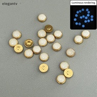 Egn White Blue Green Beads Luminous Pip Watch Bezel Insert 12 OClock Lume Pearl Dot Mod Spare Parts 