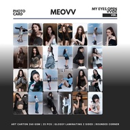 GLOSSY PHOTOCARD MEOVV MY EYES OPEN VVIDE 25 PCS KPOP UNOFFICIAL GAWON ANNA SOOOIN NARIN ELLA