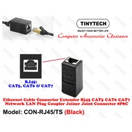 TINYTECH CON-RJ45/TS CON-RJ45/TS ETHERNET CABLE EXTENDER RJ45 CAT5 CAT6 CAT7 NETWORK LAN COUPLER JOI