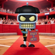 FunkoPOP Futurama - Bender (Matador) Action Figure