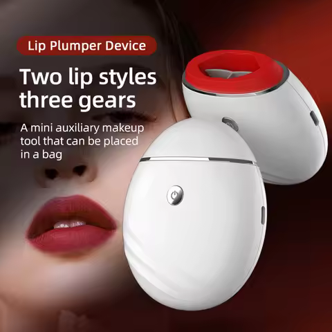 Electric Lip Vacuum Plumper, Bigger Lip Suction Plumper Tool, Lip Plumping Device, Lip Enhancer, Lip