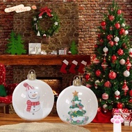 EUCALYTUSMY Inflatable Balloons, 60cm Decoration Christmas Ball, Giant Giant without Light Toy Venue