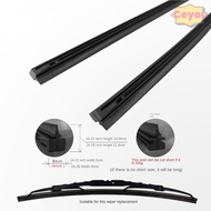 CEYOU Refill Strips, 14/16/17/18/19/20/21/22/24/26/28 Inch 6mm Car Wiper Blade,  Easy To Replace Rub