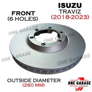 Disc Brake Rotor For ISUZU TRAVIZ (2018-2023) FRONT