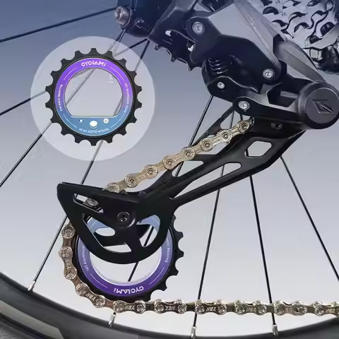 18T Hollow Pulley Wheel Rear Derailleur Ceramic Bearing 9 10 11 Speeds Dual Color Oxidation For R800