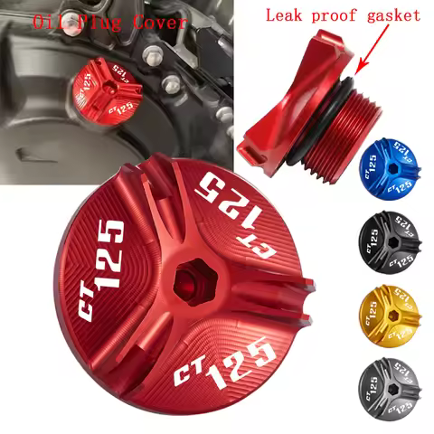 For HONDA CT125 CT 125 Hunter Cub Motorcycle CNC Engine Oil Filler Cover Protection Accessories