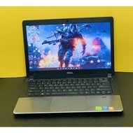 Dell i7 5Th Gen 5 ultra slim Gaming laptop like new with ssd 8Gb ram win 11 Pro Dual Graphic nvidia