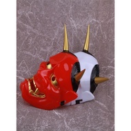 masquerade mask for female masquerade mask Tiangu Prajna Samurai Horror Red Decorative Mask