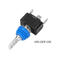 1pcs R13-416 Series 12mm Waterproof Car ON-OFF-ON SPDT 3Pin 3Position Toggle Switch Plastic Lever 20