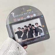 photocard holder Times Youth League Card Holder Aidou PVC Protective Case Star Chasing 10cm Photocar