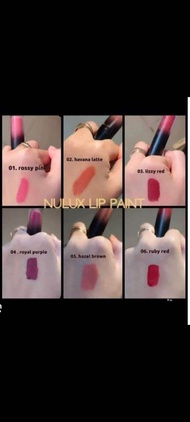 nulux lip paint amoorea / lipstik amoorea