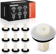 Frankberg 10 x Mounting Clips Engine Protection Bumper Compatible with Micra V K14 Qashqai +2 I J10 