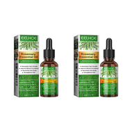 EELHOE น้ํามันธรรมชาติบริสุทธิ์น้ํามันหอมระเหยบํารุงเงา Anti-frizz Hair Care.30ml Rosemary Hair Ess