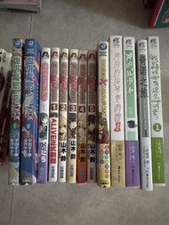 二手舊漫畫 大陸版輕小說(有發黃 ，有污漬)