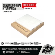 Hyundai Accent MC 1.6 Genuine Original Air Con Cabin Filter (97133-2H001)