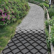 Gravel Ground Grid 2" Depth Permeable Stabilization Grid for DIY Patio, Walkway, Shed Base, Light Ve