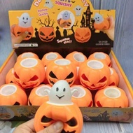 Pumpkin Toys Halloween Squishies Squishy Squishy Squishy Toys Glow Led Toys Fidget Halloween Sensory Soft Gift Party Toys