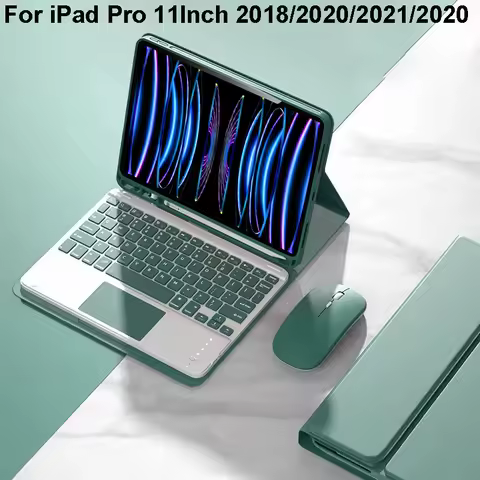 Case for iPad Pro 11Inch, for iPad Pro 11inch 2018 2020 2021 2022 Bluetooth Keyboard Case