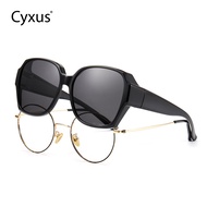 Cyxus Polarized Sunglasses Male And Female Sunscreen UV Sunglasses Driving Glasses TR LensTAC Polari
