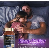 12-in-1 Magnesium Complex 700mg Capsules, Multi-Source Magnesium Blend Daily Wellness Supplement
