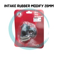 INTAKE RACING 28MM INTAKE RUBBER 28MM INTAKE UFO 28MM TS125 NSR PWK KR150 UMA MOTOR SRL 110 SRL 115 